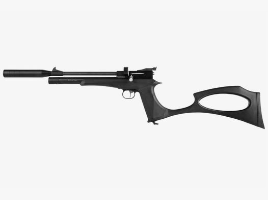 Pressluftpistole Diana bandit black Kunststoffgriff mit Hinterschaft SchalldĂ¤mpfer Kaliber 5,5 mm (P18)