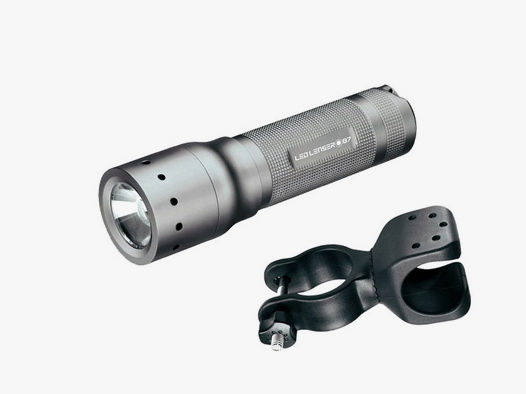 LED Taschenlampe Led Lenser B7 inklusive Halterung 200 Lumen