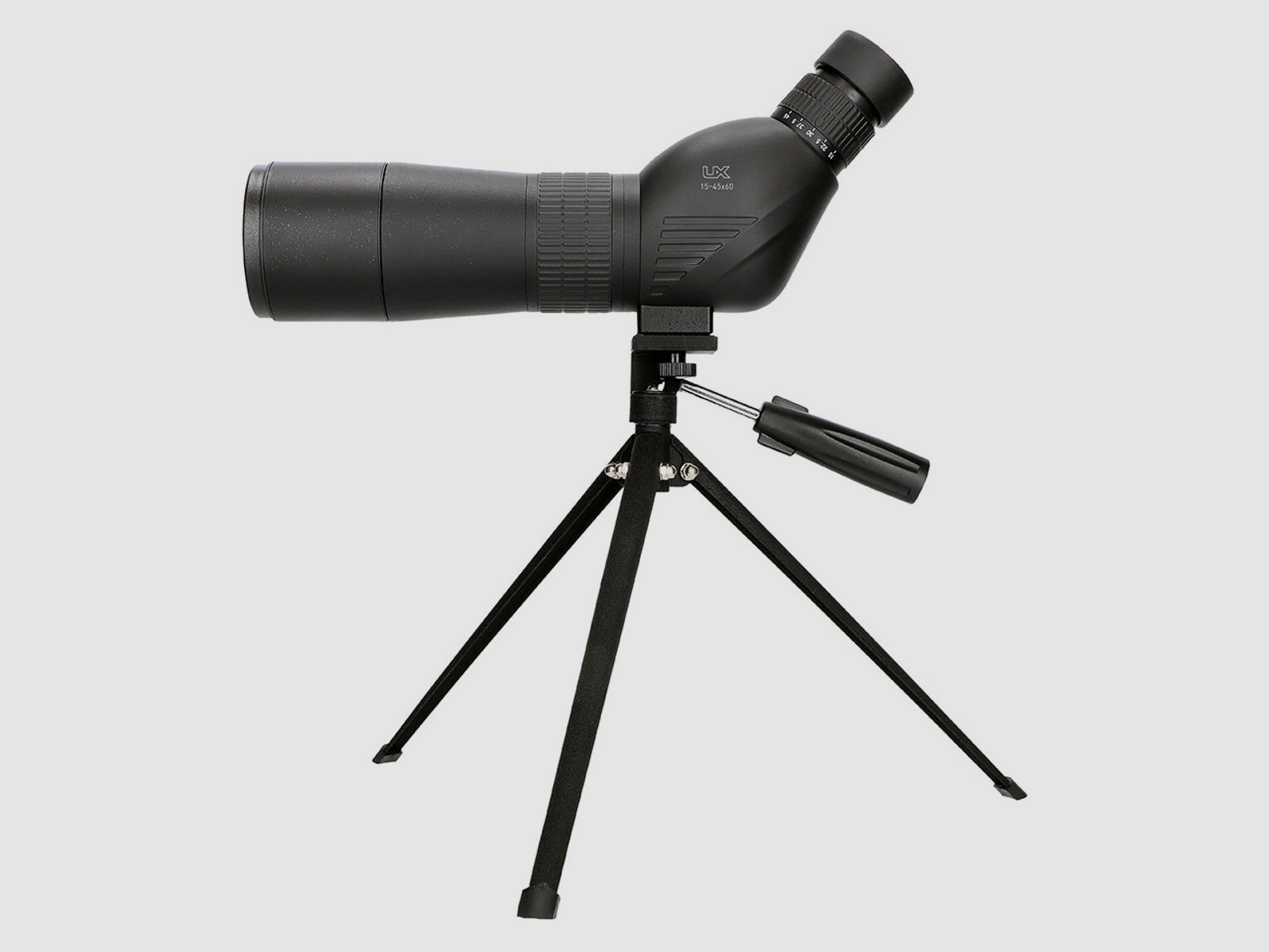 Spektiv Zoomspektiv Beobachtungsfernrohr Umarex UX Spotting Scope 15-45x60 mit Stativ