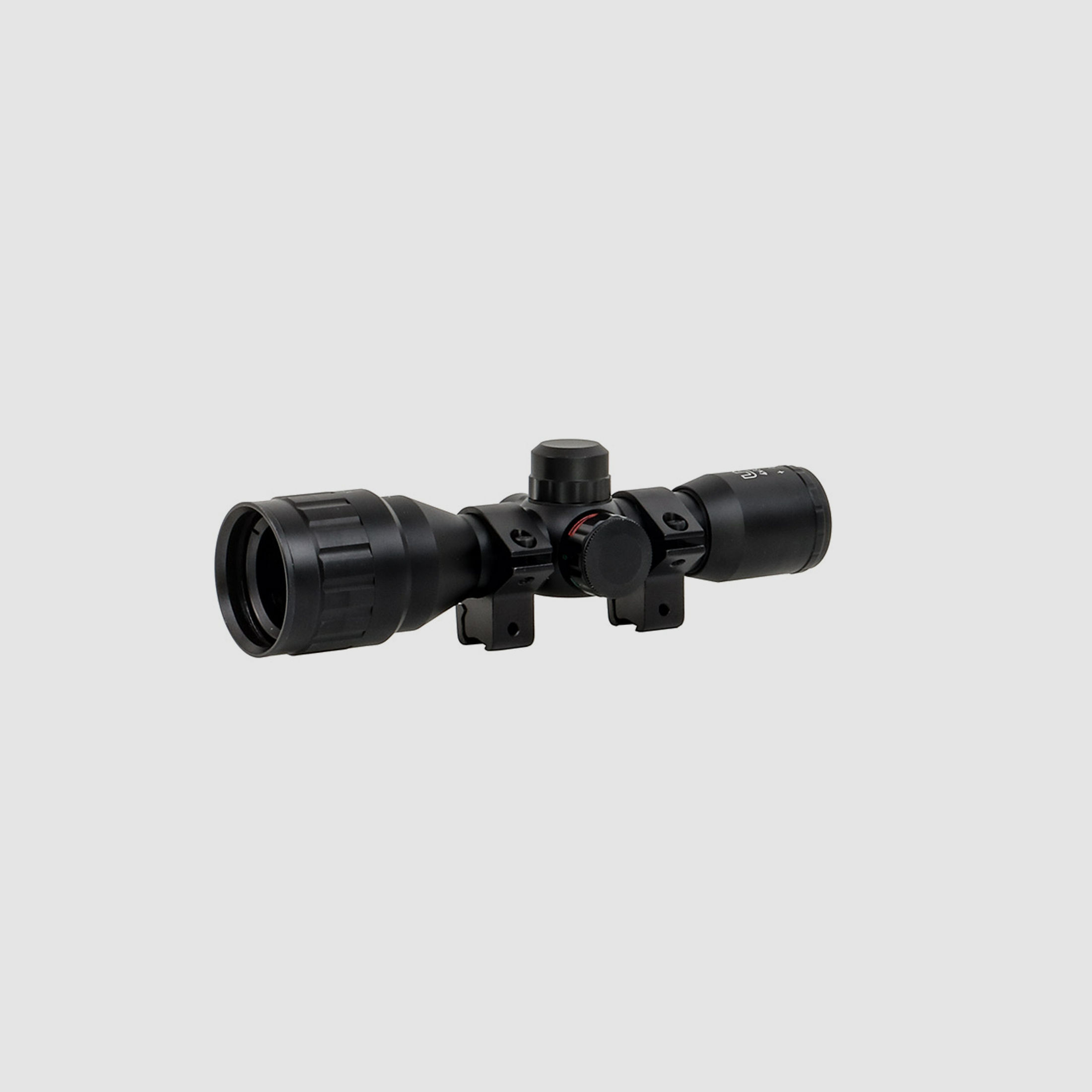 Zielfernrohr Umarex UX RS 4x32 FI, Duplex Absehen, rot-grĂĽn beleuchtet, inklusive Ringmontagen fĂĽr 11 mm Prismenschienen