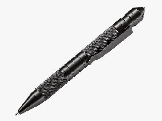 Kubotan Kugelschreiber Tactical Pen Perfecta TP 6, schwarz, LĂ¤nge 143 mm