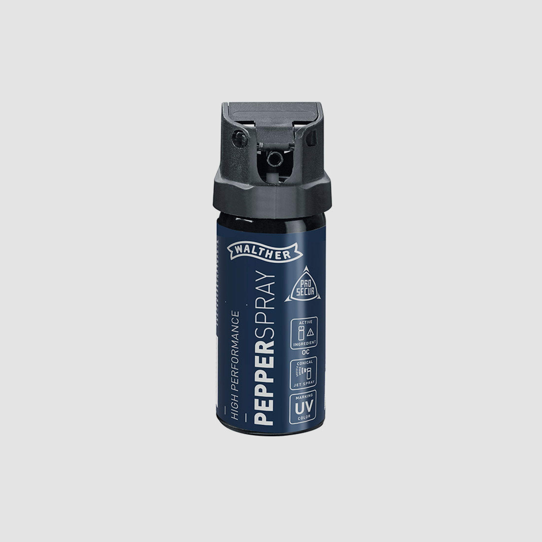 Pfefferspray Walther ProSecur, Wirkstoff 10% OC, UV Partikel, konischer Strahl, Inhalt 53 ml