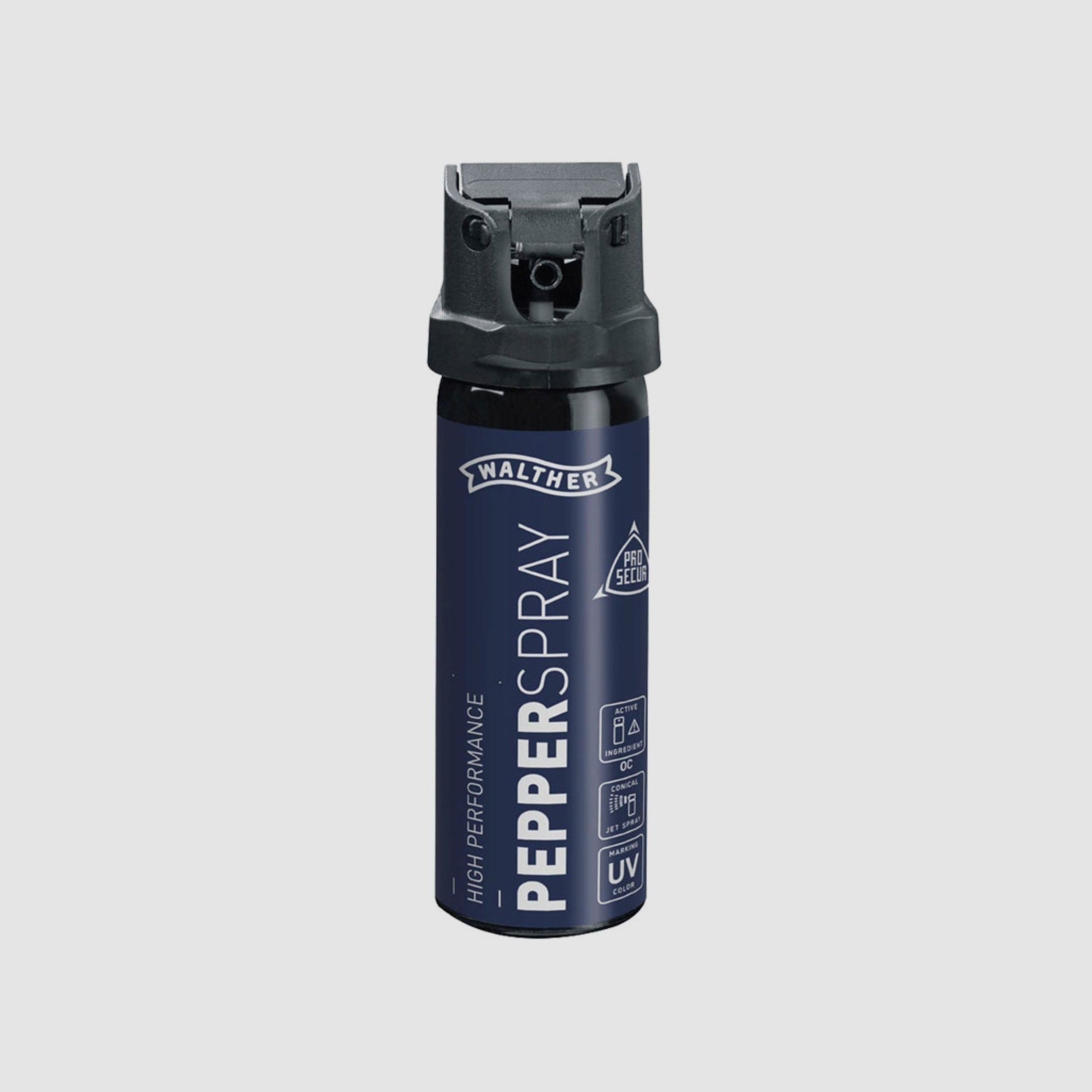 Pfefferspray Walther ProSecur, Wirkstoff 10% OC, UV Partikel, konischer Strahl, Inhalt 74 ml