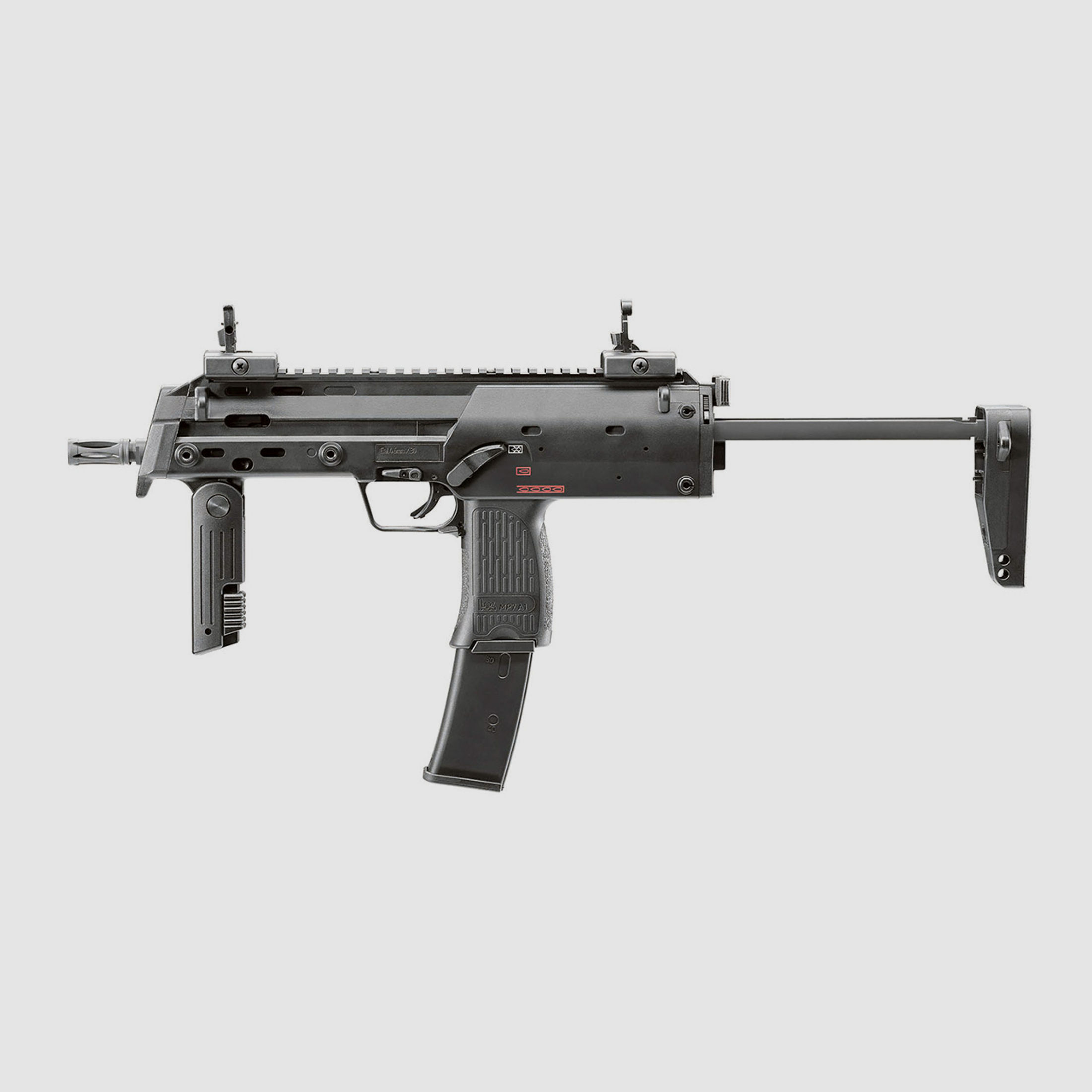 Softair Maschinenpistole Heckler & Koch MP7 A1 GBB Kaliber 6 mm BB (P18)