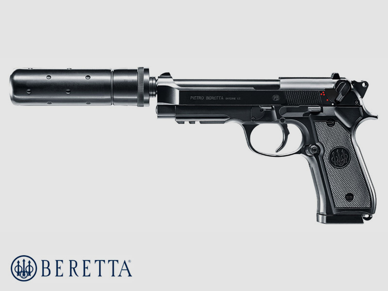 AEG Softairpistole von Beretta Modell M92 A1 Tactical, elektrisch, Kaliber 6mm BB (FREI)