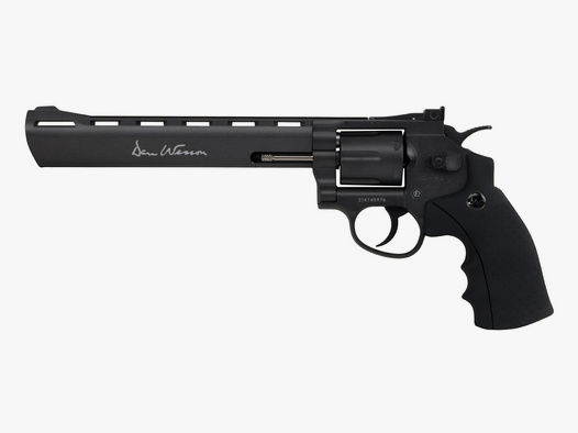 CO2 Revolver Dan Wesson 8 Zoll schwarz Kaliber 4,5 mm BB (P18)