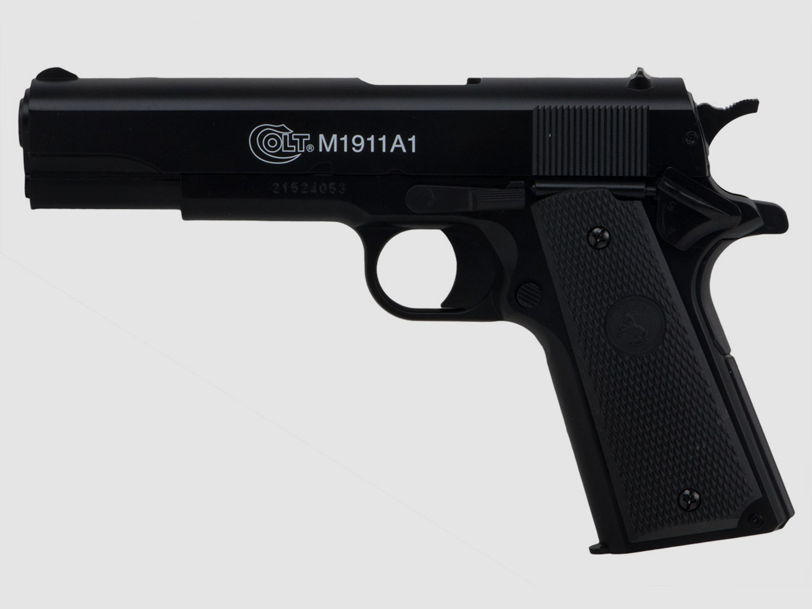 Softair Pistole Colt M1911 A1 HPA Metallschlitten Federdruck 6 mm BB (FREI)