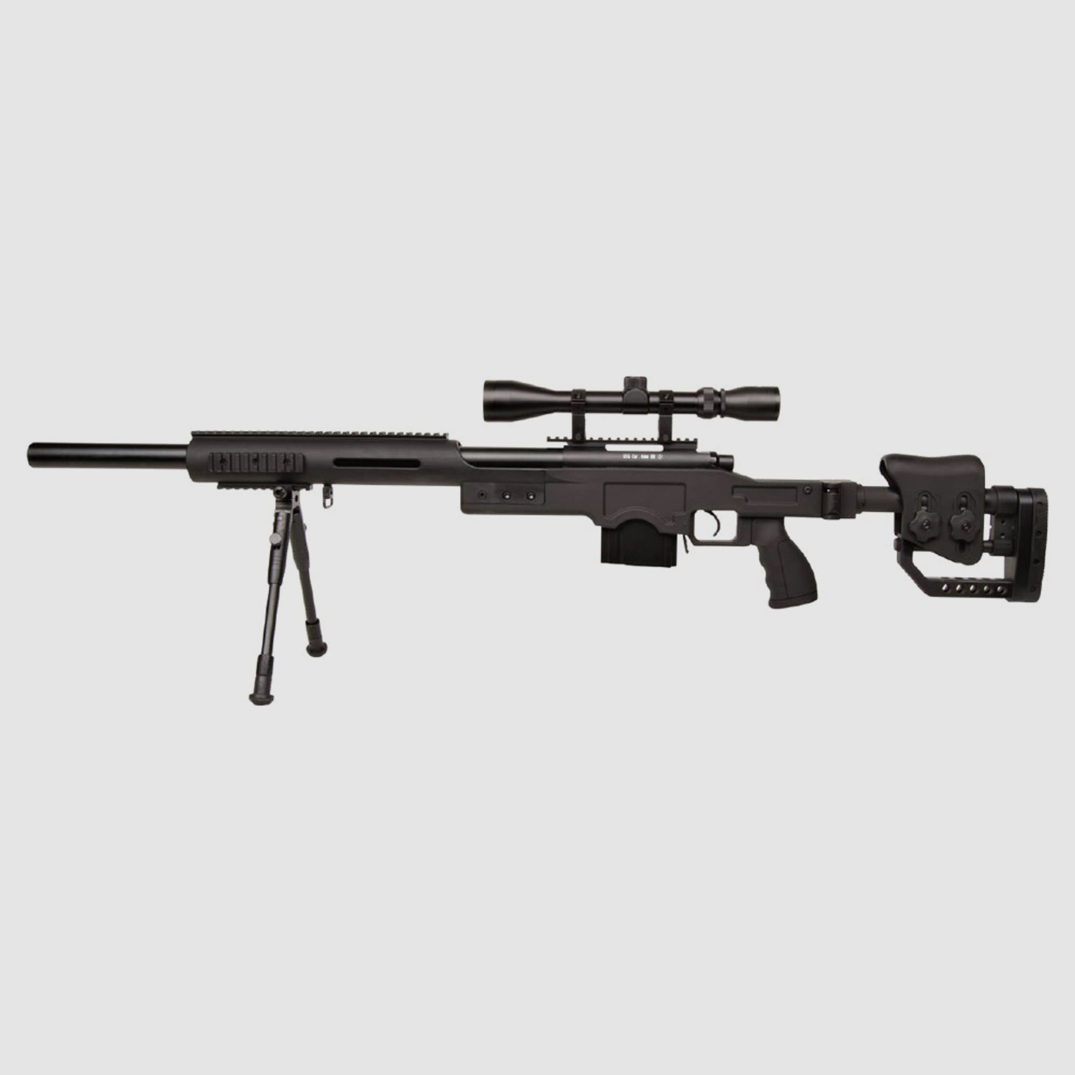 Federdruck- Softairgewehr von GSG Modell 4410 Sniper, Kaliber 6 mm BB (P18)