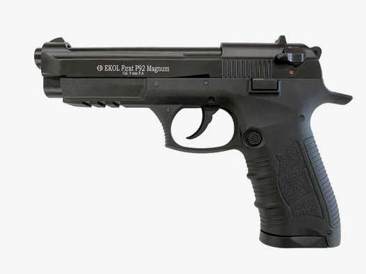 Schreckschuss Pistole Ekol Firat P92 Magnum schwarz Kaliber 9 mm P.A.K. (P18)