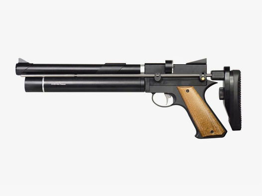 Pressluftpistole airmaX PP750 mit Regulator und SchulterstĂĽtze Kaliber 4,5 mm (P18)