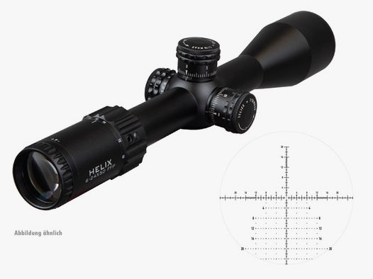 Zielfernrohr Element Optics Helix 6-24x50 FFP, Absehen APR-2D MOA, 30 mm Tubus, Seitenfokus