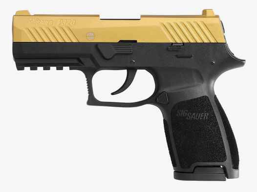 Schreckschuss Pistole Sig Sauer P320 Gold Kaliber 9 mm P.A.K. (P18)