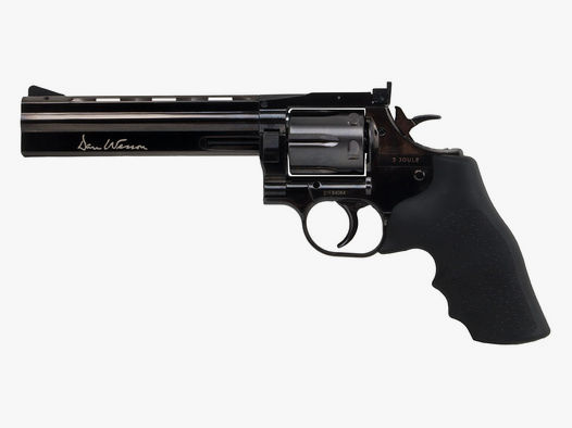 CO2 Revolver Dan Wesson 715 6 Zoll schwarz Kaliber 4,5 mm Diabolo (P18)