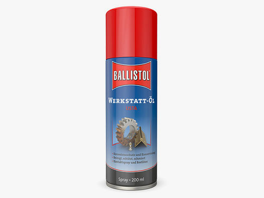 Ballistol Usta Werkstatt-Ă–l Spray kriechfreudiges UniversalĂ¶l Inhalt 200 ml