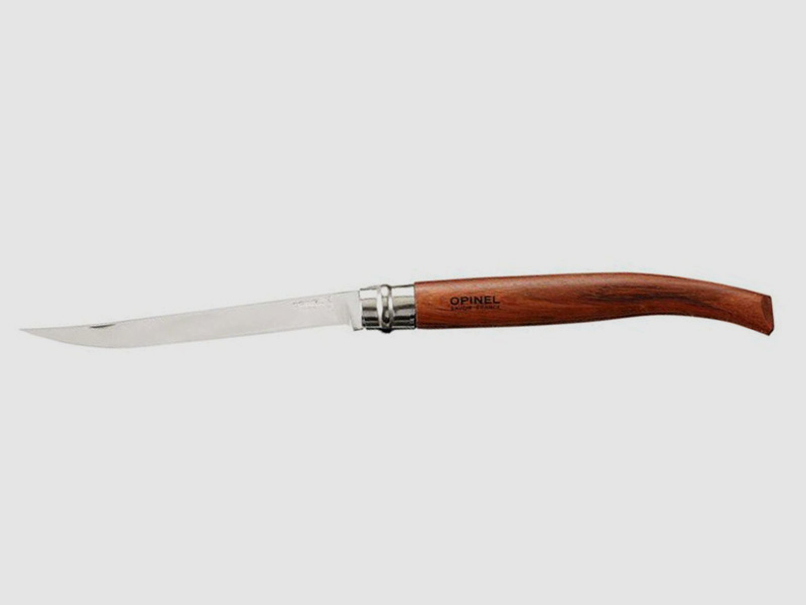 Taschenmesser Opinel No15 Slim Line Stahl 12C27 KlingenlĂ¤nge 14,5 cm Padouk Griff (P18)