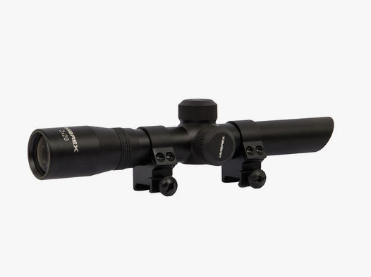 Kurzwaffen Zielfernrohr Umarex 2x20 schwarz Absehen 8 inklusive Weaver-, Picatinny- und hoher 11 mm Montage