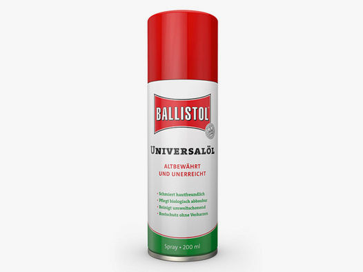 Klever Ballistol UniversalĂ¶l WaffenĂ¶l Spray, 200 ml