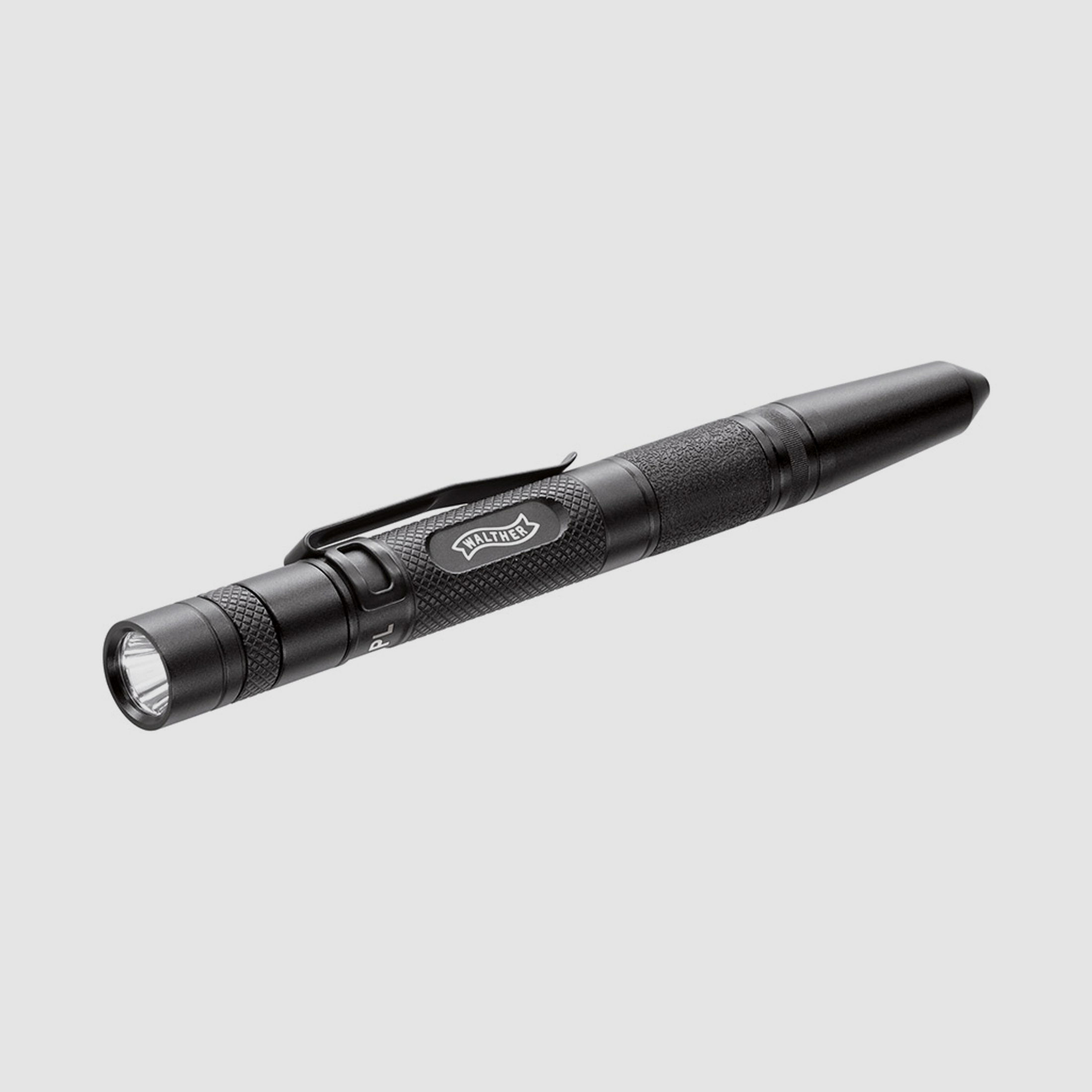 Taschenlampe Kubotan Kugelschreiber Glasbrecher Walther TPL Tactical Pen light schwarz 70 Lumen