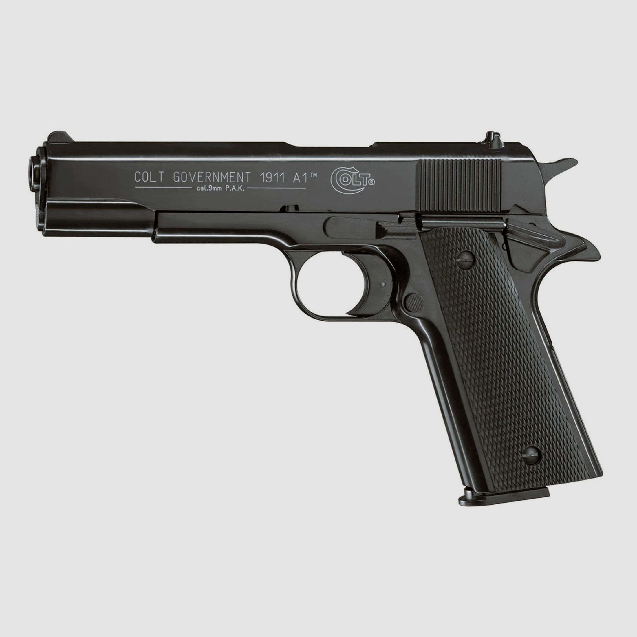 Schreckschuss Pistole Colt Government 1911 A1 schwarz Kaliber 9 mm P.A.K. (P18)