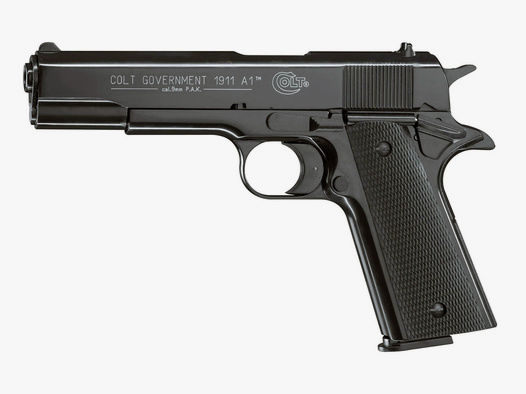 Schreckschuss Pistole Colt Government 1911 A1 schwarz Kaliber 9 mm P.A.K. (P18)