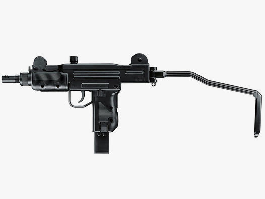 CO2 Maschinenpistole Umarex IWI Mini UZI SchalldĂ¤mpferatrappe Kaliber 4,5 mm BB (P18)