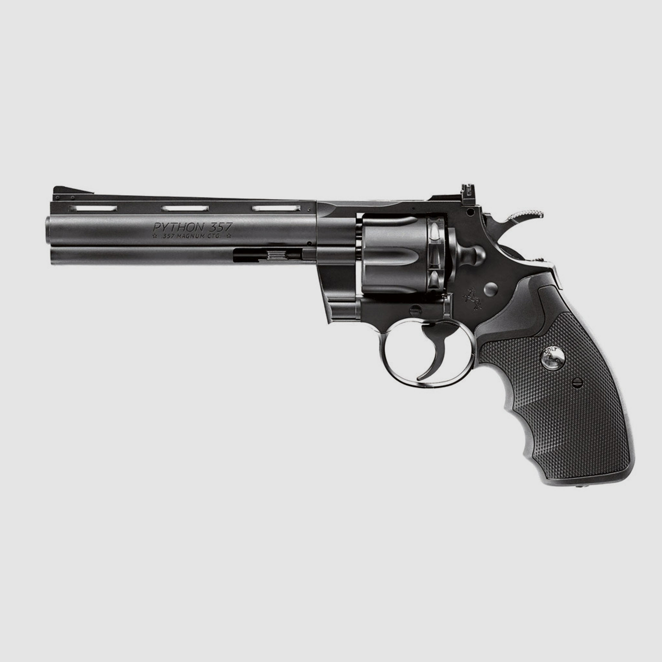 CO2 Revolver Colt Python 357 6 Zoll Kaliber 4,5 mm BB Diabolo (P18)