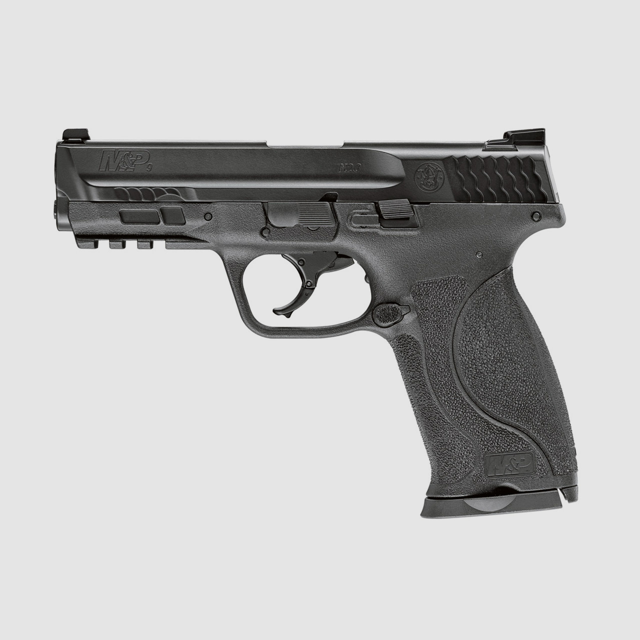 CO2 Pistole Smith & Wesson M&P9 M2.0  Blowback schwarz Kaliber 4,5 mm BB (P18)