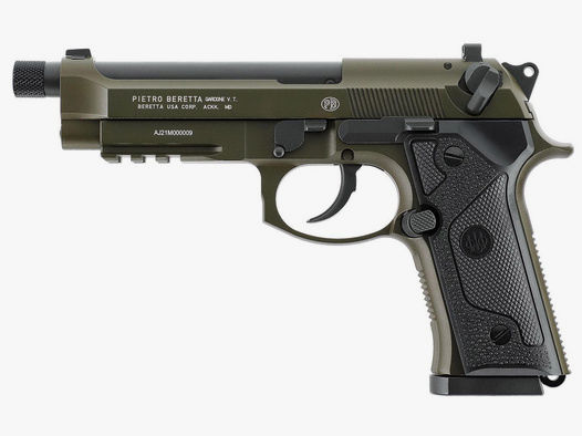 CO2 Pistole Beretta M9A3 FM Green Black Vollmetall Blowback Kaliber 4,5 mm BB (P18)