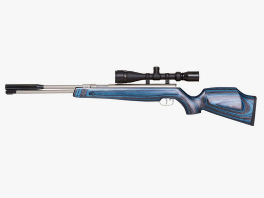 Starrlauf Luftgewehr Weihrauch HW 97 K STL stainless blauer Schichtholzschaft Kaliber 5,5 mm (P18)