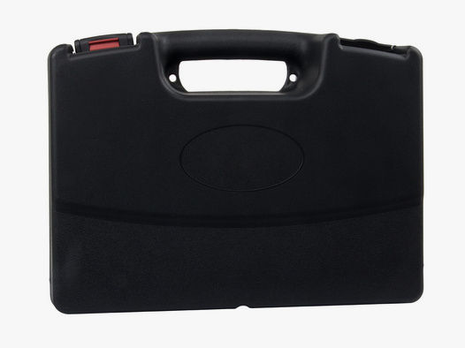 Pistolenkoffer Transportkoffer 36 x 25 x 13 cm Noppsenschaumstoff SchnappverschlĂĽsse mit ein integriertes Zahlenschloss schwarz