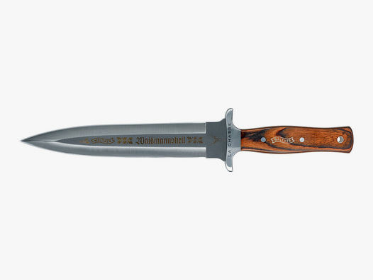 Outdoormesser Abfangmesser Walther La Chasse SaufĂ¤nger Stahl 440 C KlingenlĂ¤nge 23,5 cm inklusive Lederscheide (P18)