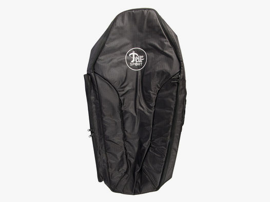 Armbrusttasche Transporttasche Rucksack Tell Sport Carbocross 97 x 50 cm schwarz 3 separate Taschen
