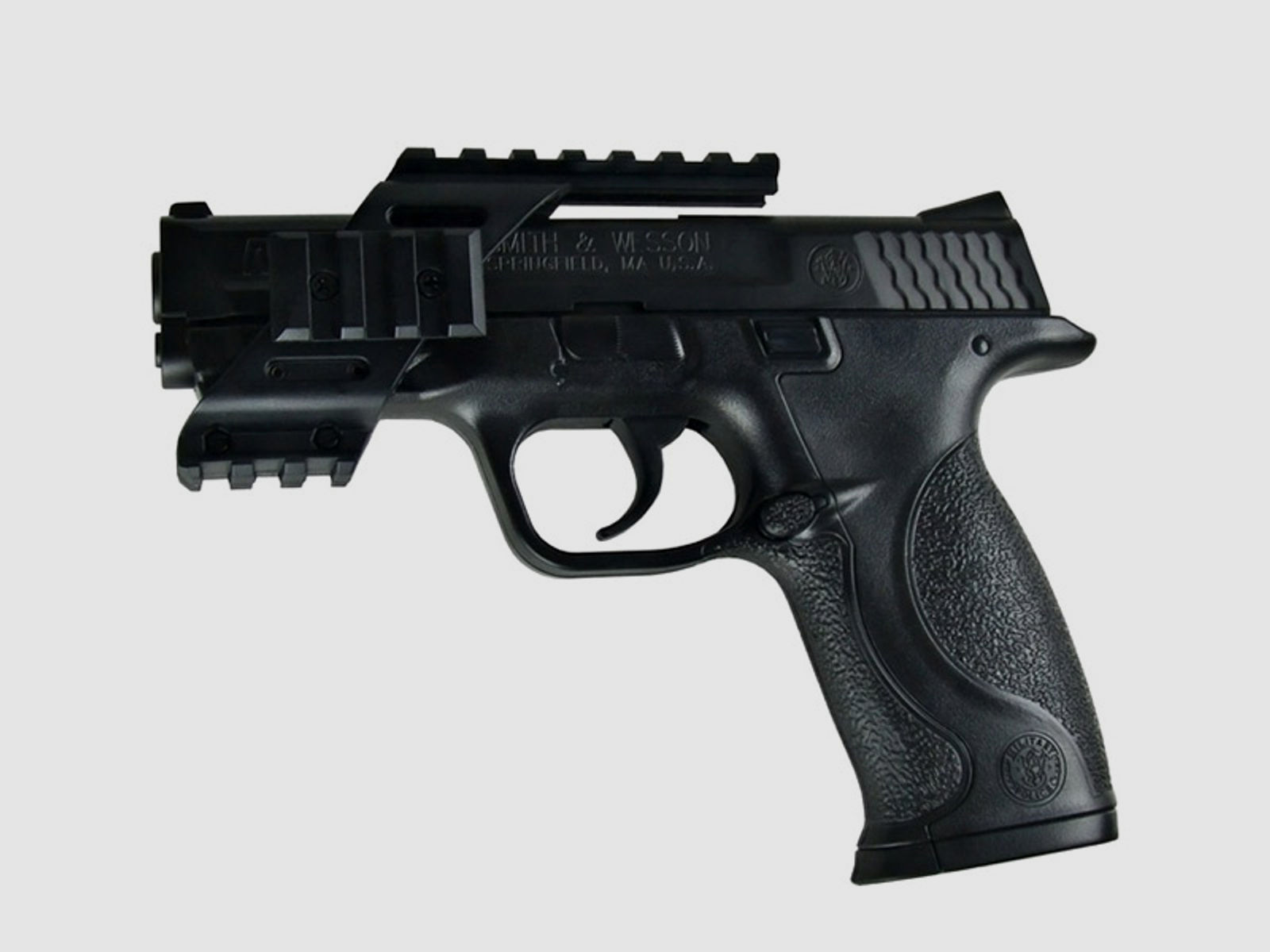 CO2 Pistole Smith & Wesson M&P 40 Kaliber 4,5 mm BB (P18)+ Universalmontage