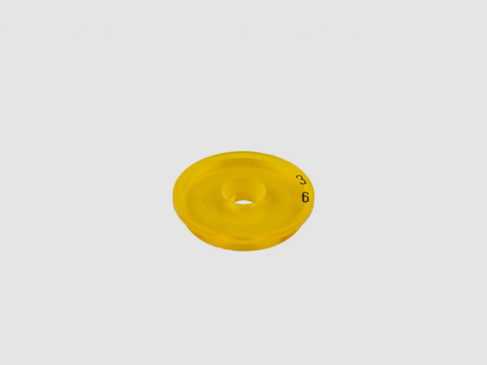 AHG-Transparentlochkorn gelb 3,3mm (M18)