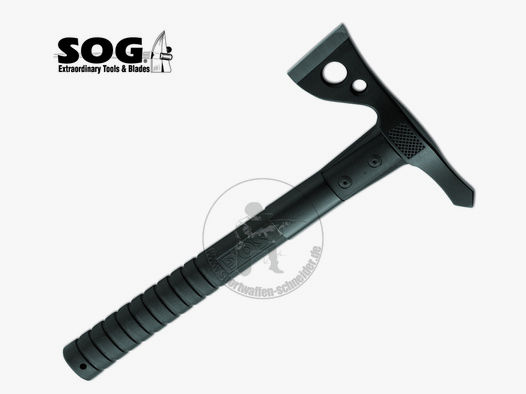 SOG FASTHAWK BLACK, taktisches Tomahawk, Klinge 50 mm, 420-Stahl, 485 g (P18)