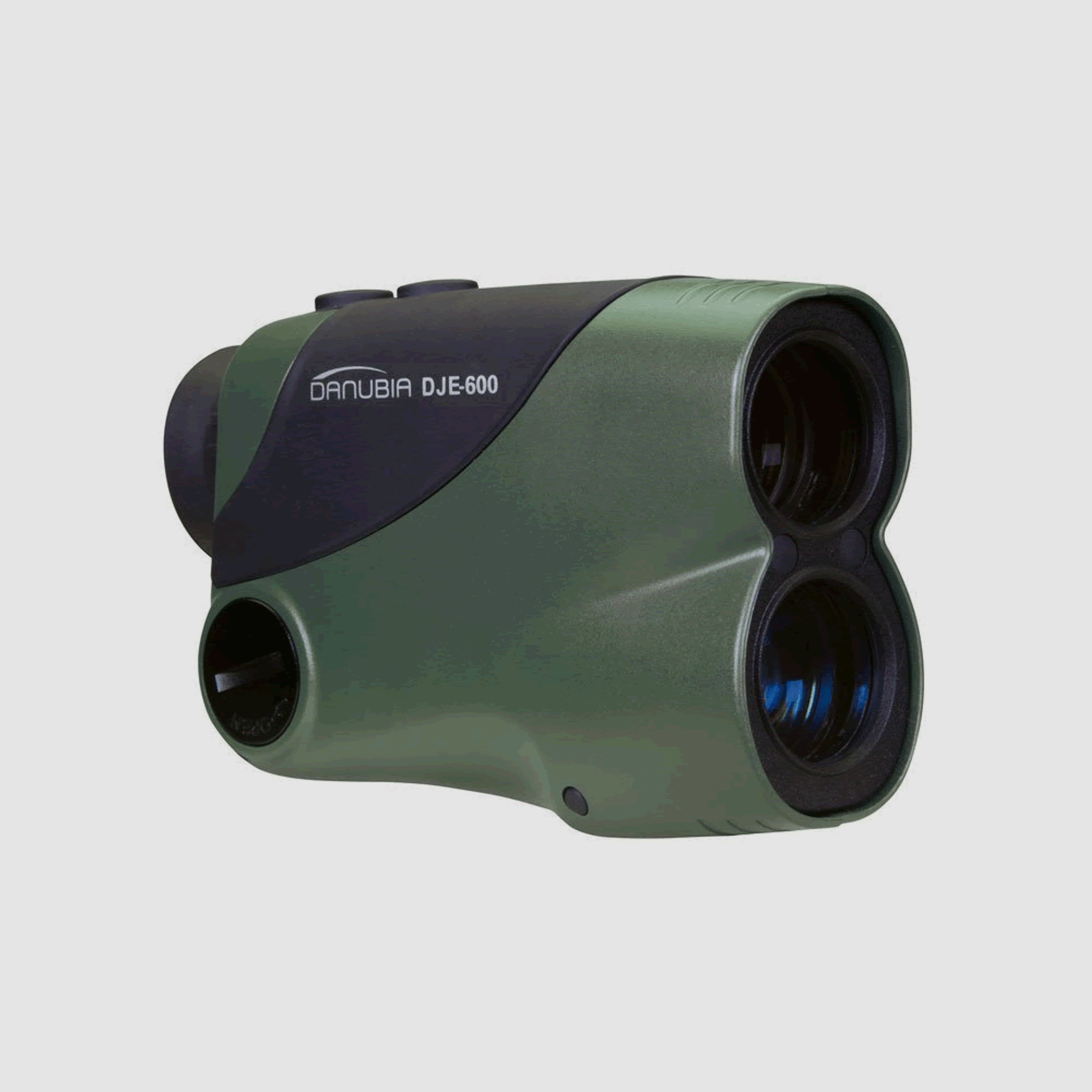 DANUBIA Entfernungsmesser Laser Range Finder DJE-600, bis 600 m, 6x25, grĂĽn