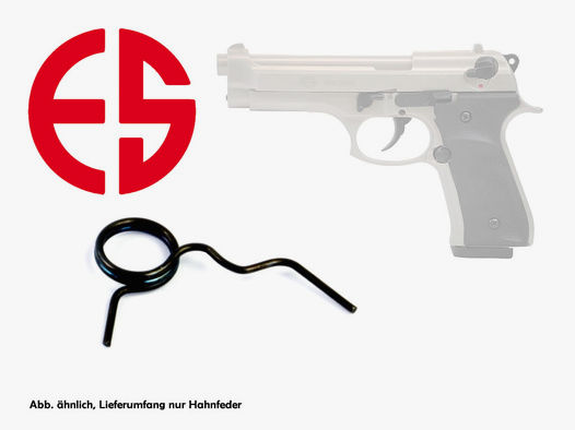 Hahnfeder fĂĽr Schreckschuss Pistole Ekol Firat P92 Magnum und Compact, Ersatzteil