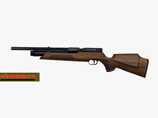 Pressluftgewehr Weihrauch HW 100 SK Carbine F.S.B., Nussbaumholz-Sportschaft, Laufmantel, Kaliber 4,5 mm (P18)