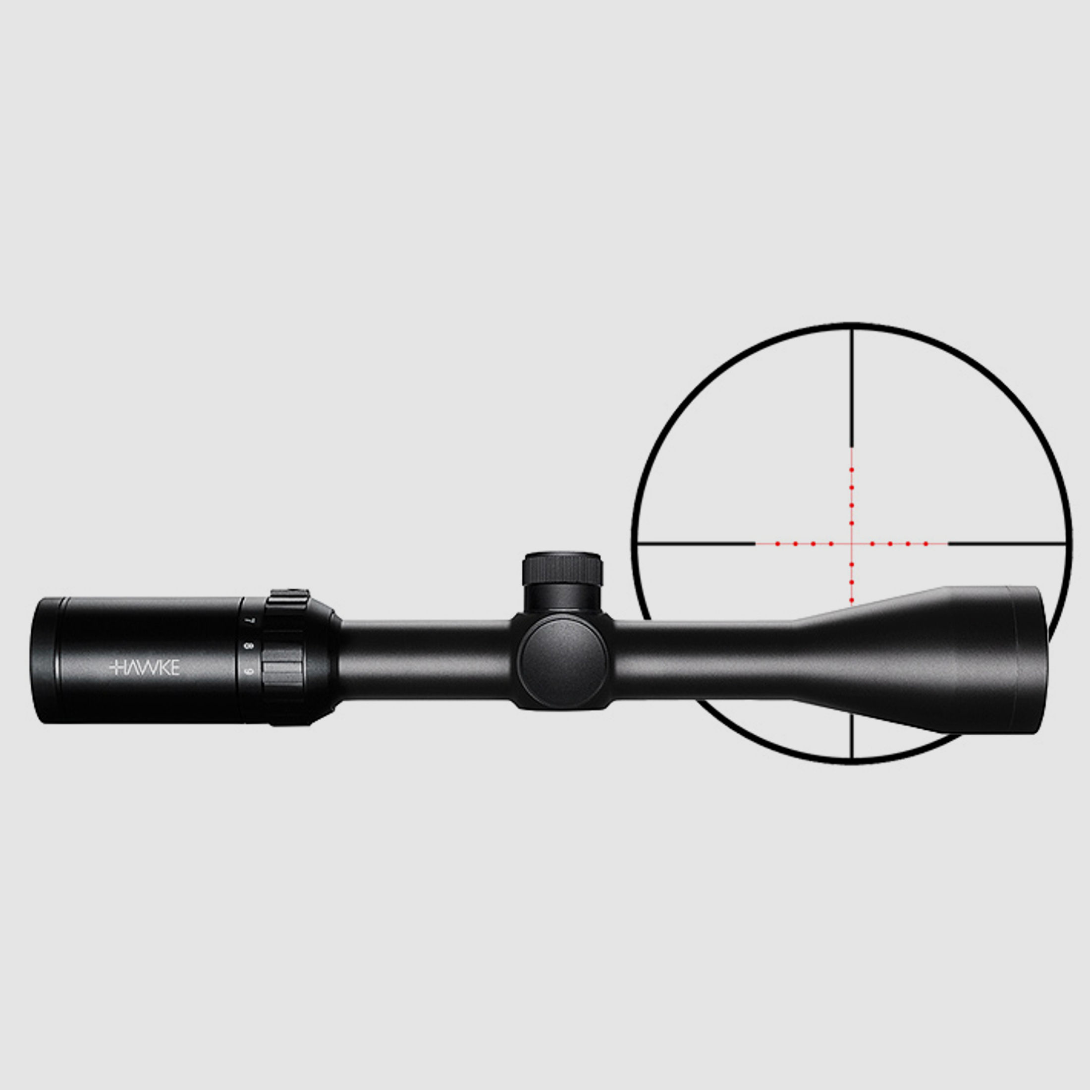 Zielfernrohr von Hawke Modell Vantage IR 1 Zoll 3-9x40, Absehen Mil Dot