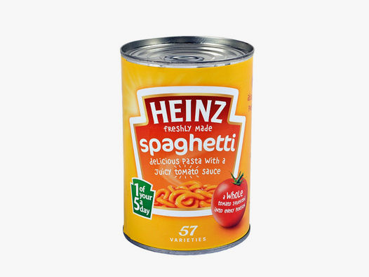 Dosentresor Heinz Spaghetti