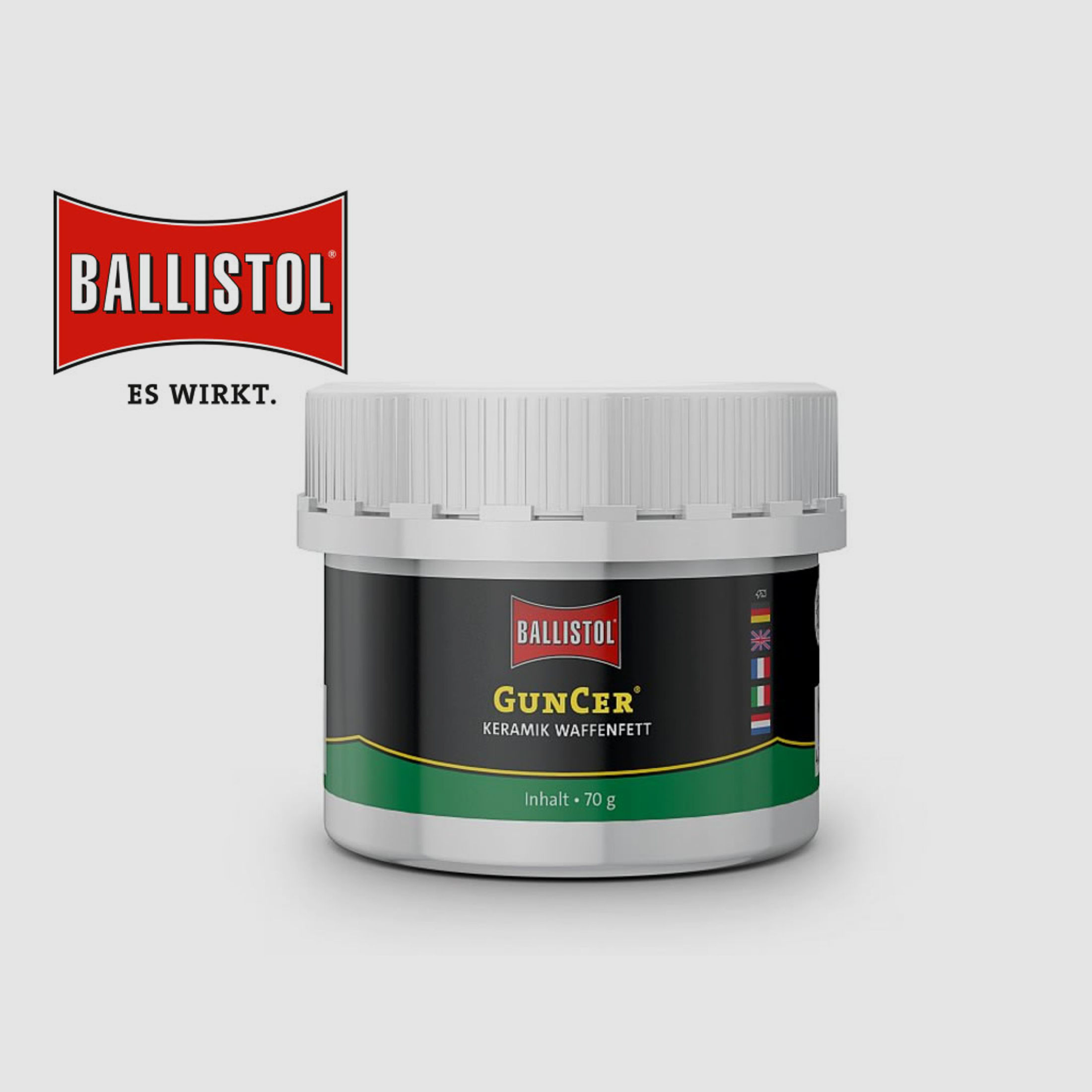 Ballistol Keramik Waffenfett GunCer, Korrosionsschutz, 70 g