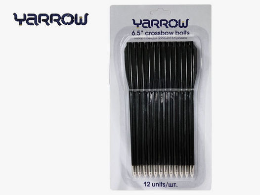 SOF Yarrow Armbrust-Pfeile 6,5 Zoll (165 mm), 12 Pfeile, 4g