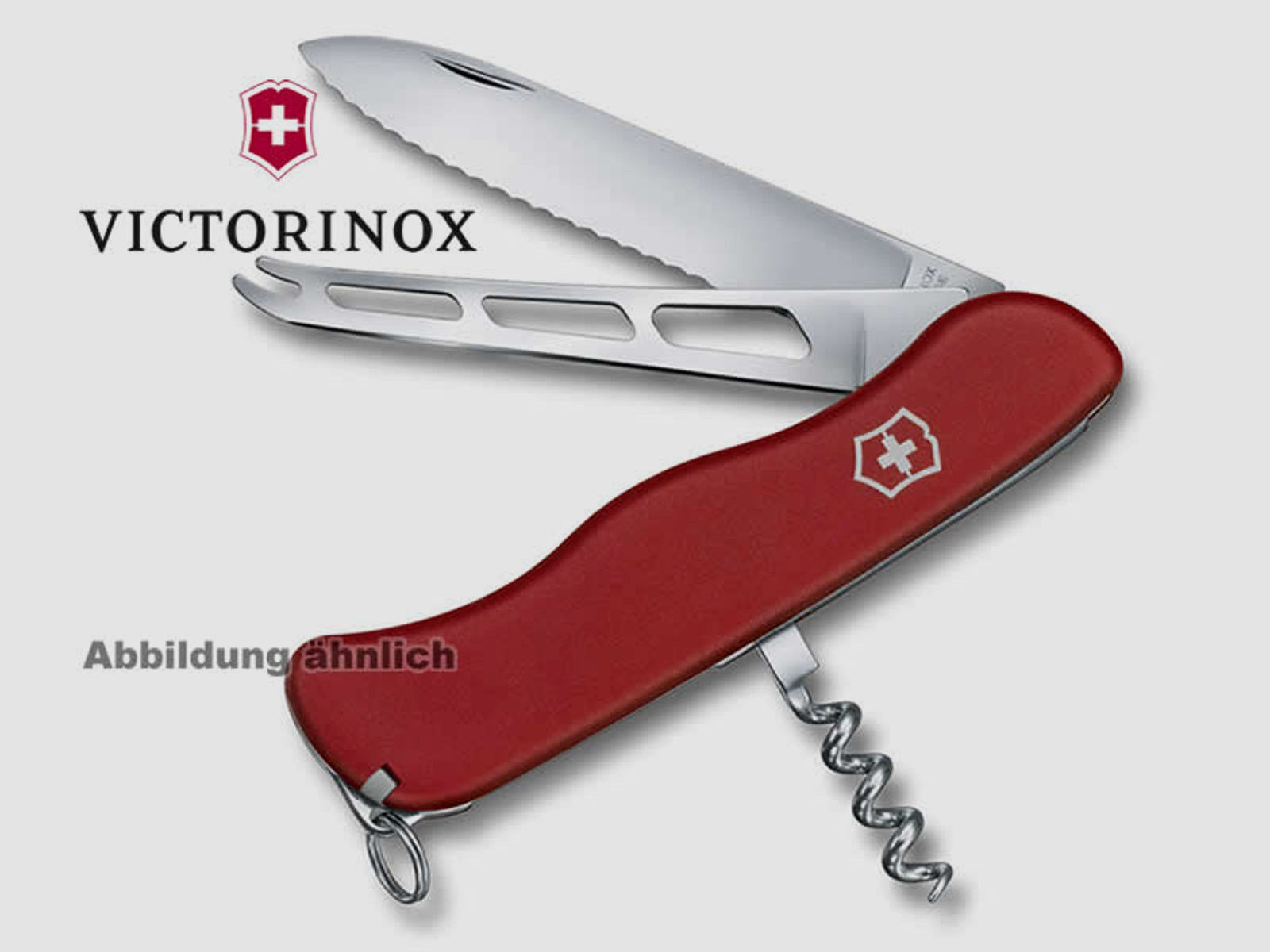 VICTORINOX Multi-Messer SCHWEIZER KĂ„SE, 111 mm, 6 Funktionen, Schweizer Taschenmesser