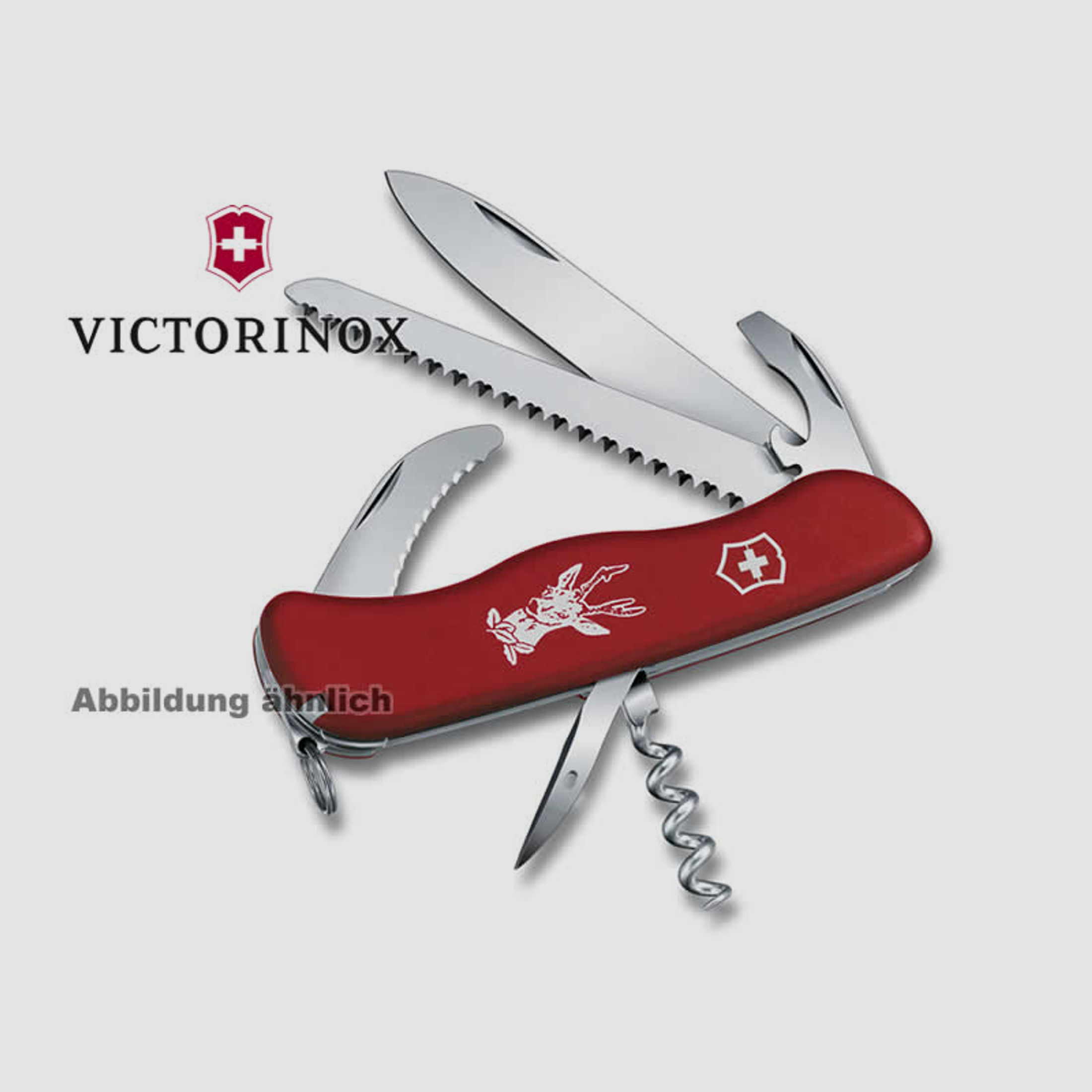 VICTORINOX Jagd-Messer HUNTER, 111 mm, 13 Funktionen, Schweizer Taschenmesser