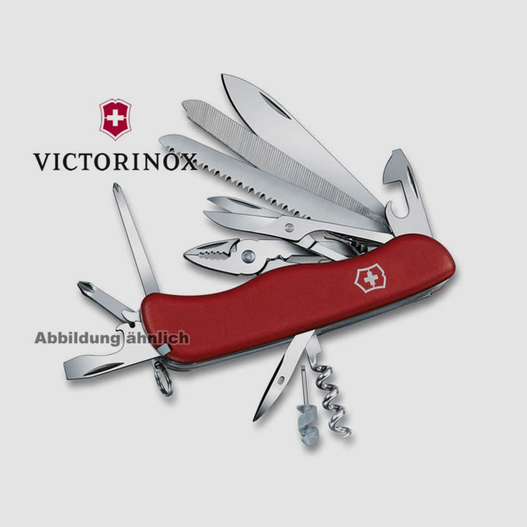VICTORINOX Multi-Messer WORKCHAMP, 111 mm, 21 Funktionen, Schweizer Taschenmesser
