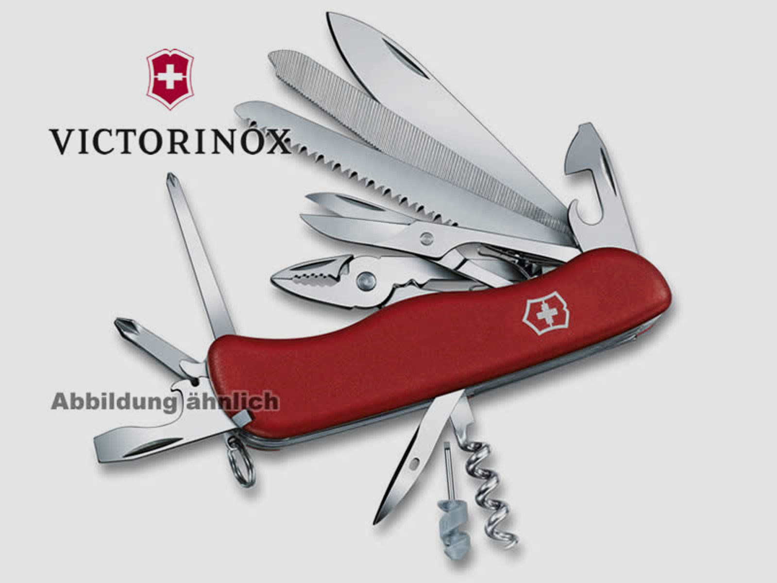 VICTORINOX Multi-Messer WORKCHAMP, 111 mm, 21 Funktionen, Schweizer Taschenmesser