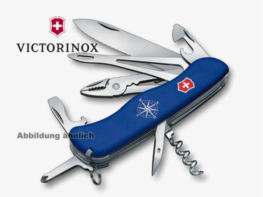VICTORINOX Segler-Messer SKIPPER, 111 mm, 17 Funktionen, Schweizer Taschenmesser