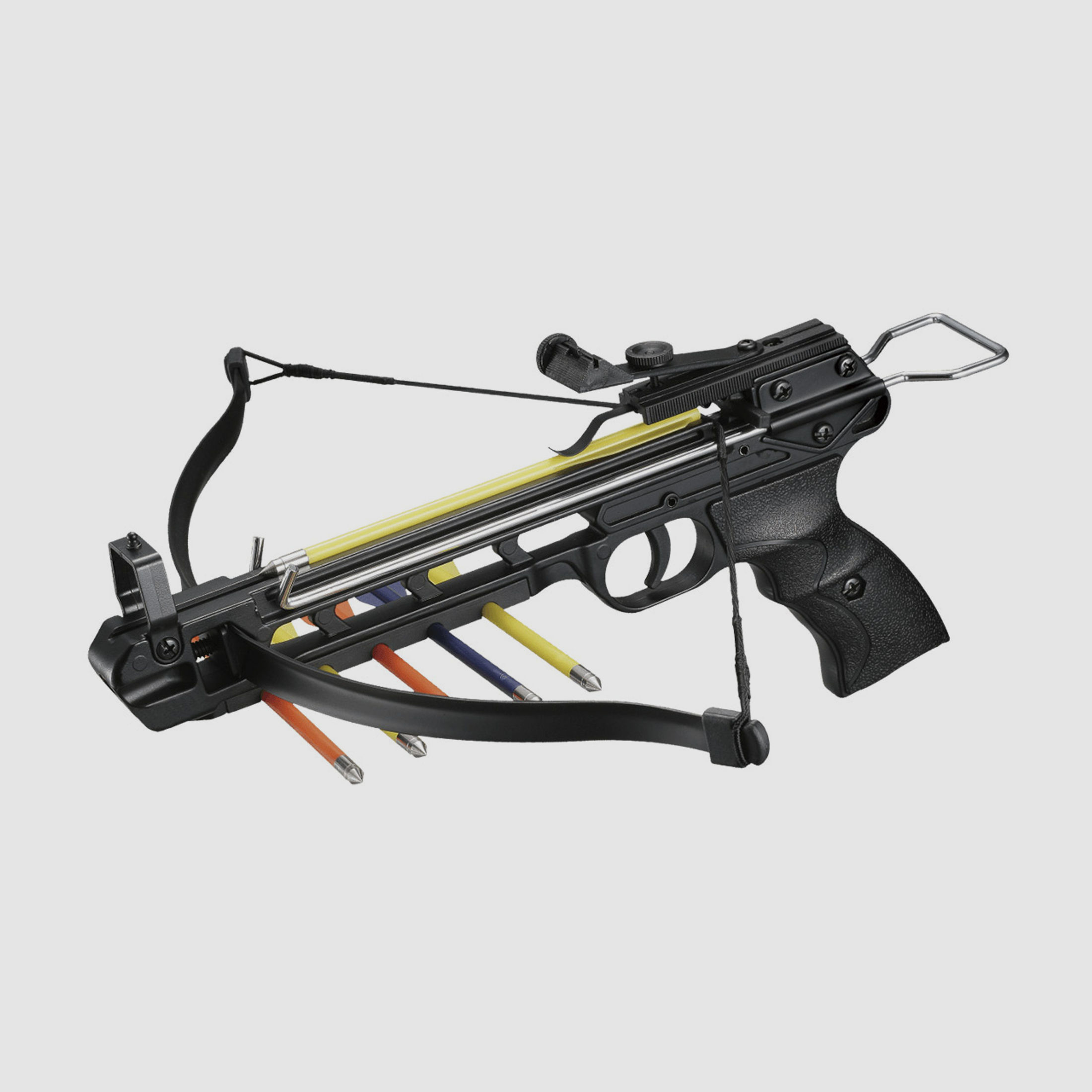 Pistolenarmbrust Armbrustpistole Man Kung MK-50A2 Python 50 lbs 5 Pfeile 6,5 Zoll (P18)