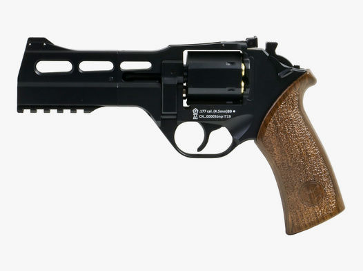 CO2 Revolver Chiappa Rhino 50DS Black Vollmetall schwarz Kaliber 4,5 mm BB (P18)
