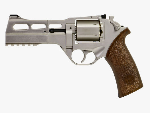 CO2 Revolver Chiappa Rhino 50DS Nickel Vollmetall Kaliber 4,5 mm BB (P18)